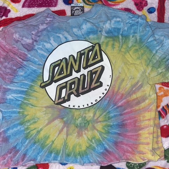 Santa Cruz tye dye shirt - Picture 3 of 4
